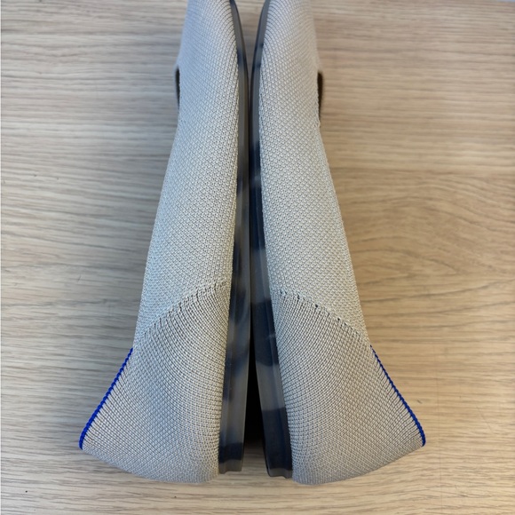 Rothy's Women's Beige and Blue Flats Woman’s 8.5 - Picture 5 of 6